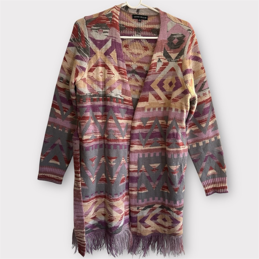 Love Ellie Geometric Cardigan size M